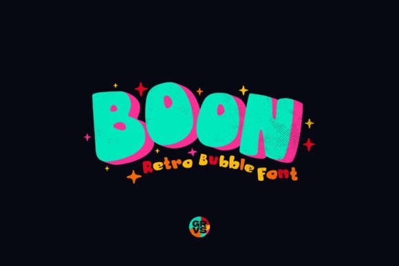 A Practical Guide to Grvs Boon Retro Bubble Display Font