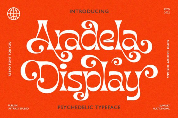 Aradela Display: A Unique Font for Creative Web Design