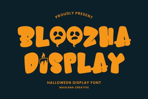 Bloozha Display: An Editorial Typeface with Character