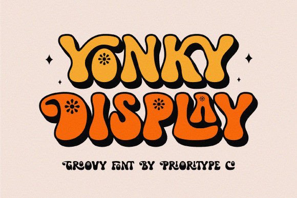 Craft with Confidence: Yonky Display Font for Your Creative Business