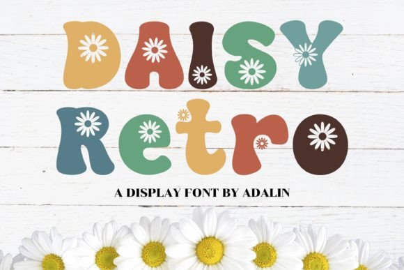 Daisy Retro: A Playful Typeface for Digital Branding
