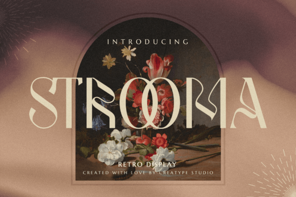 Exploring Strooma Retro Display: A Typeface for Digital Storytelling
