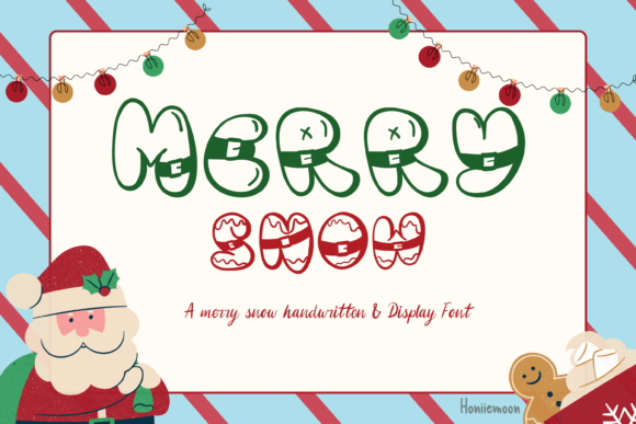 Finding a Festive Font: Testing Merry Snow for Branding Projects