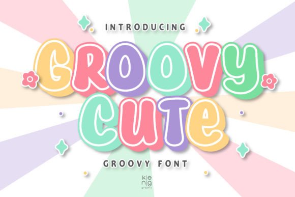 Groovy Cute Font: A Display Font That Turns a Landing Page Into a Destination