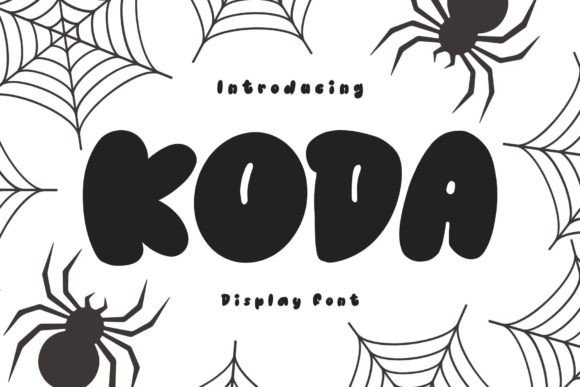 Koda Font: A Retro Display Typeface for Modern Digital Design