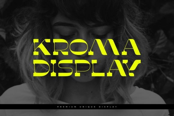 Kroma Display: A Modern Font for Elegant Brand Statements