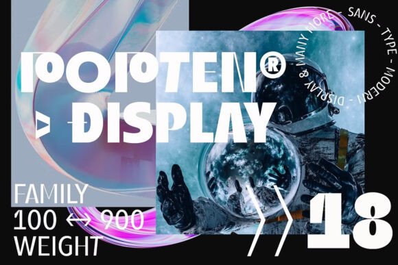 Popten Display: A Font With a Friendly, Loud Confidence