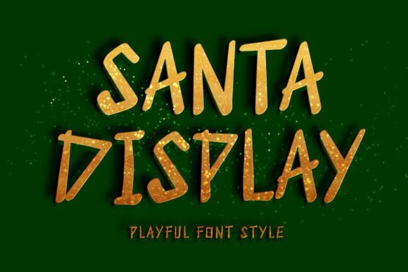 Santa Display Font: A Cute and Consistent Touch for Your Brand