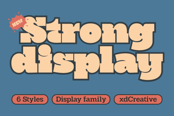 Strong Display: A Font for Impactful Digital Interfaces