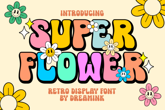 Super Flower: A Vintage Font for a Polished Business Brand