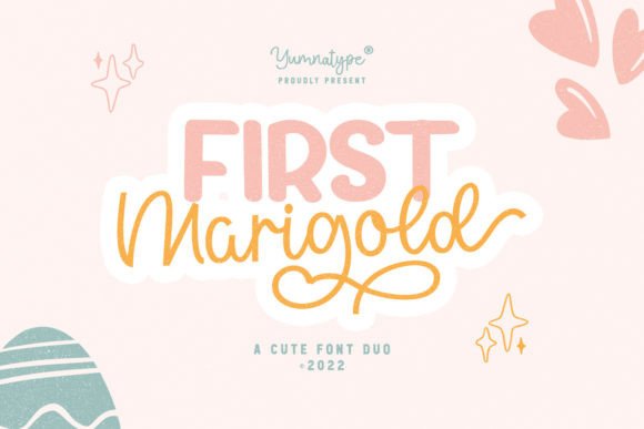 The First Marigold Duo: A Playful Typeface for Editorial Impact